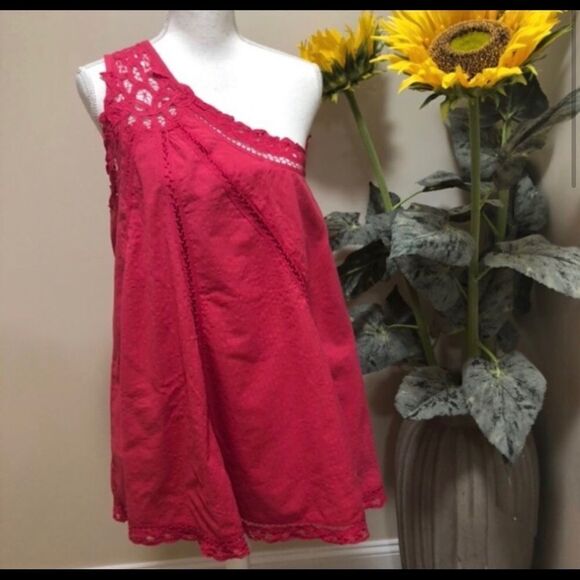 NWOT Free People  one shoulder dress size L - Picture 5 of 8